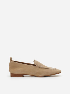 Flattered Vida Suede Sand-loafers
