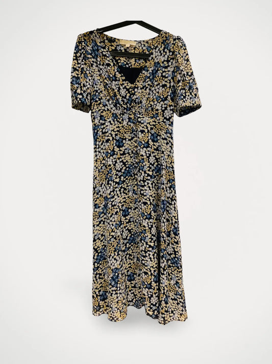 Michael Kors Floral Tea-klänning NWOT