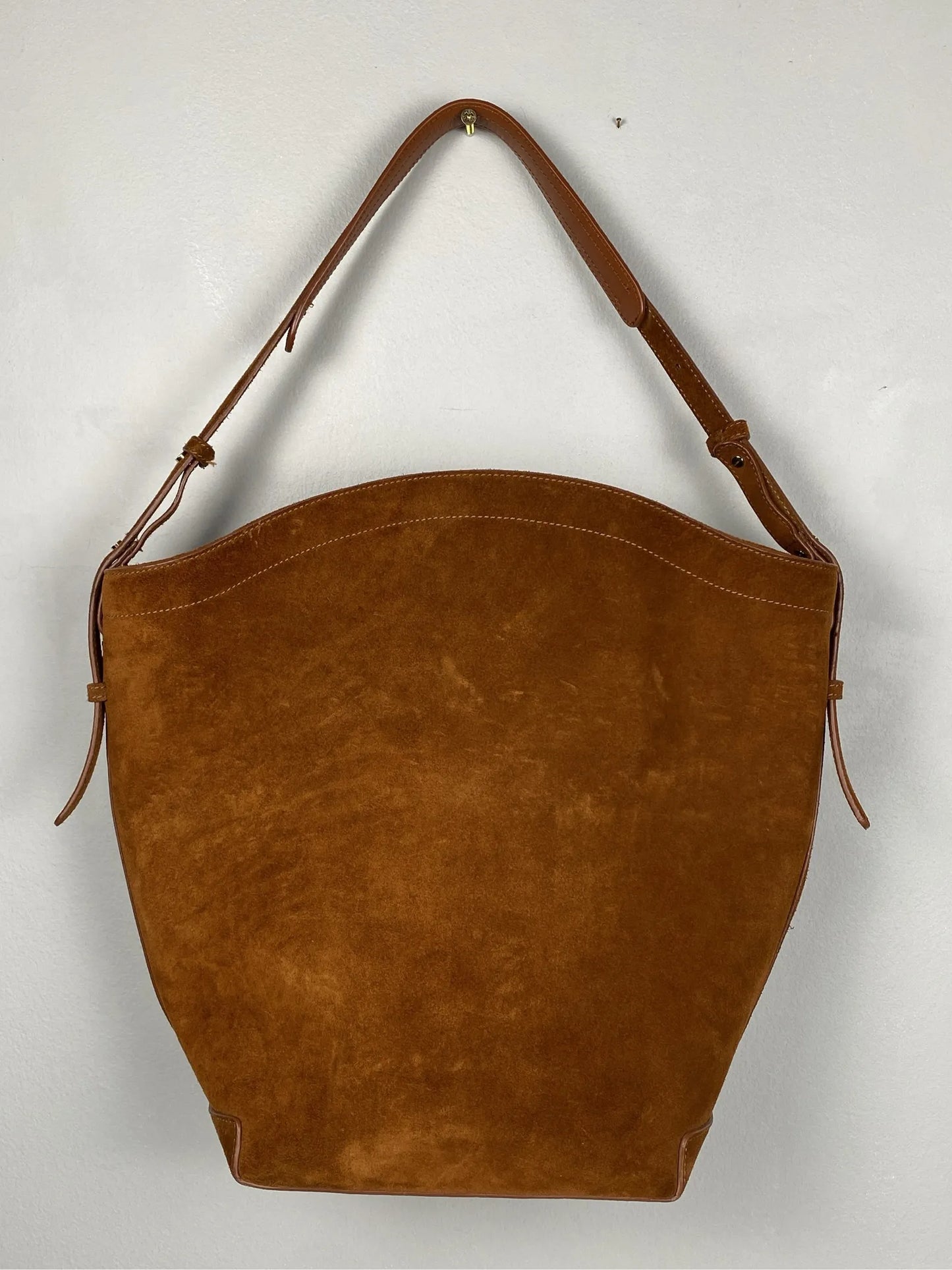 Flattered Joyce Suede Handbag