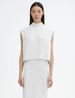 Dagmar Shiny Sleeveless Top