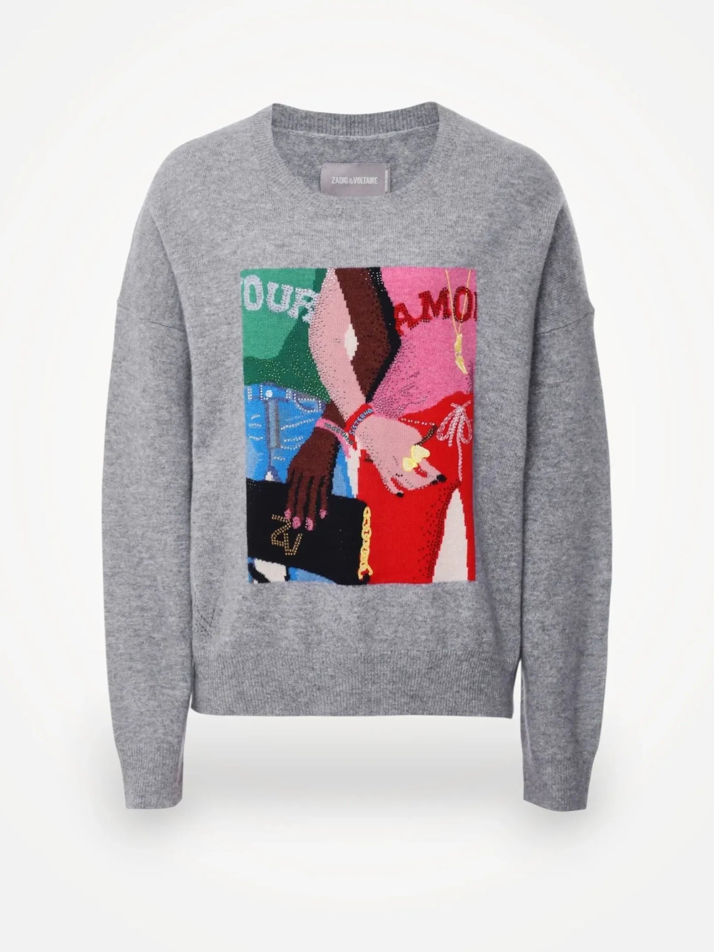 Zadig & Voltaire ”band Of Sisters”-kashmirtröja