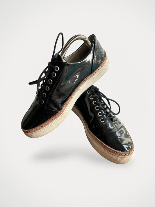 Whyred Beeton Black-skinnsneakers