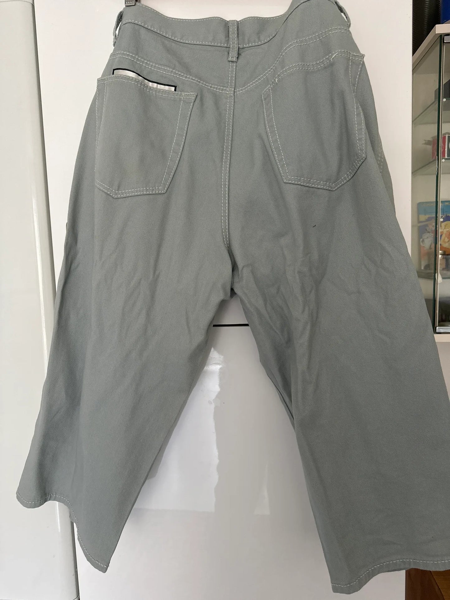 Eytys Boyle Twill Sky Gray-shorts NWOT