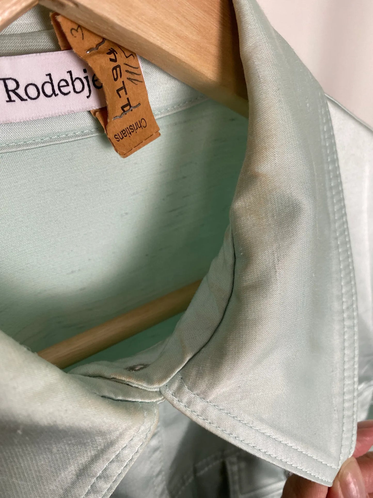 Rodebjer Crodino Sheen-skjorta