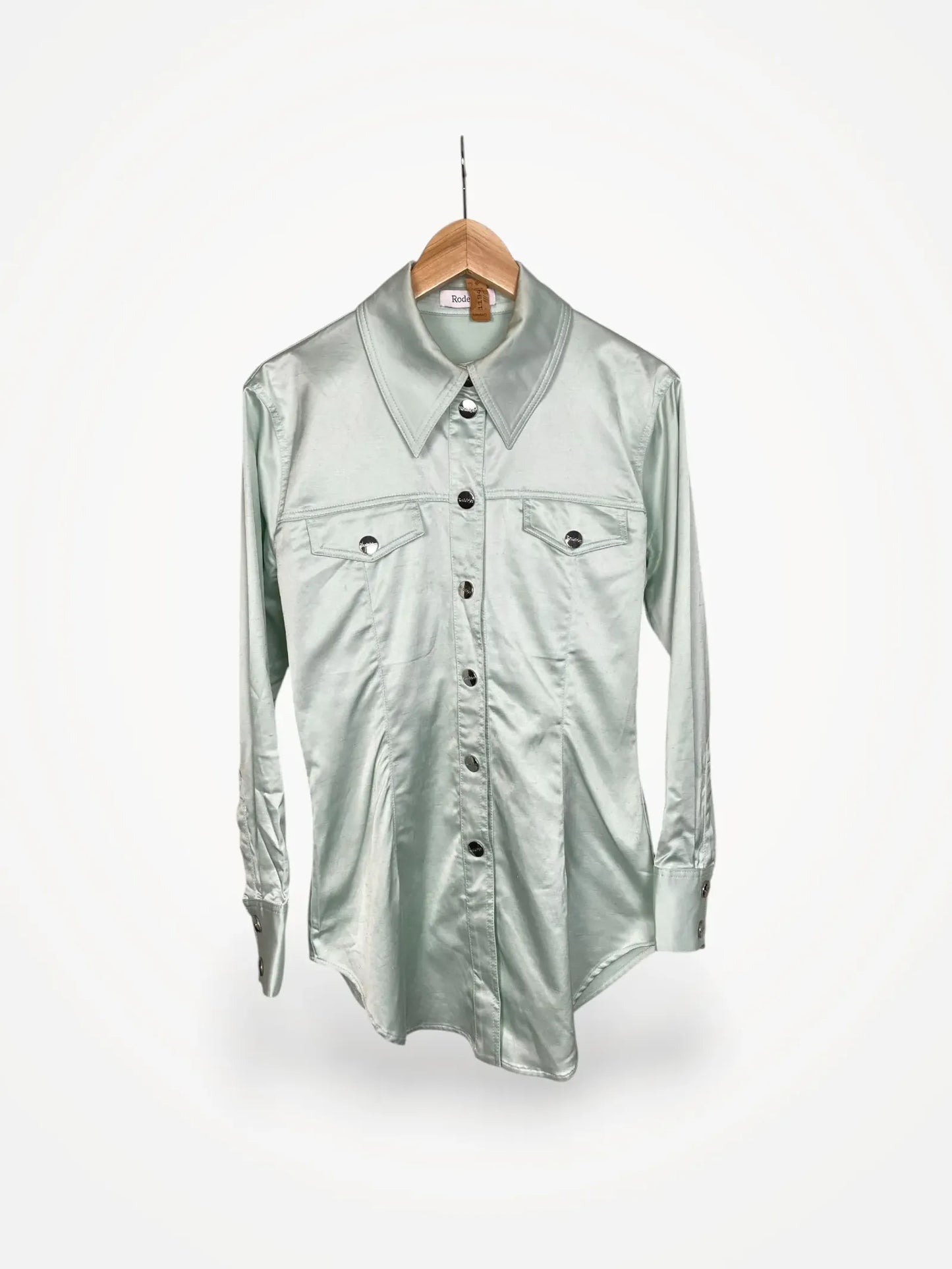 Rodebjer Crodino Sheen-skjorta