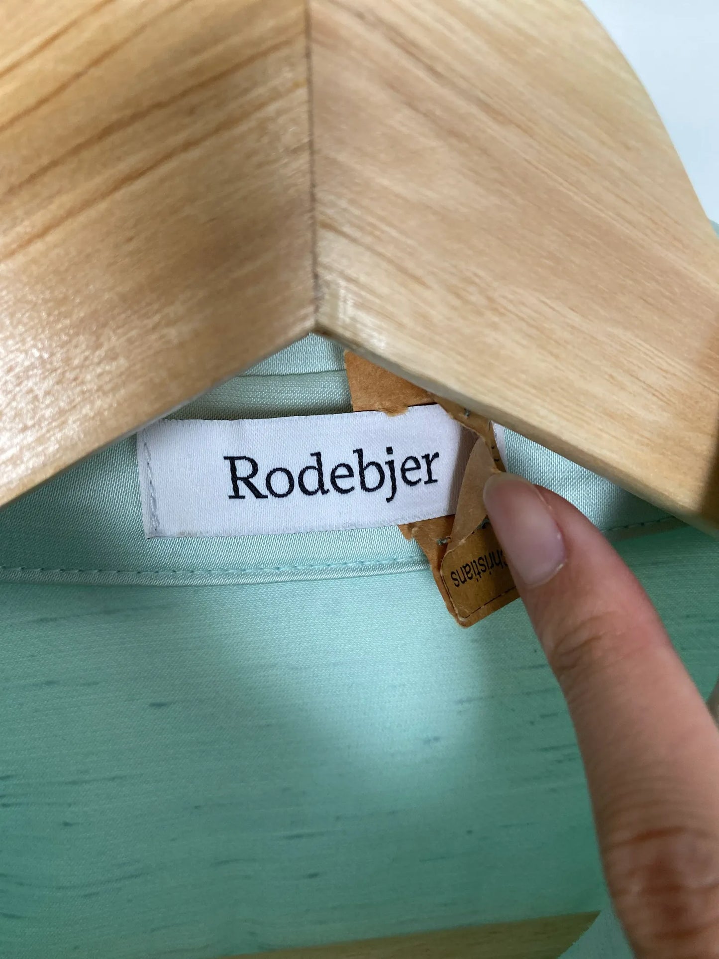 Rodebjer Crodino Sheen-skjorta