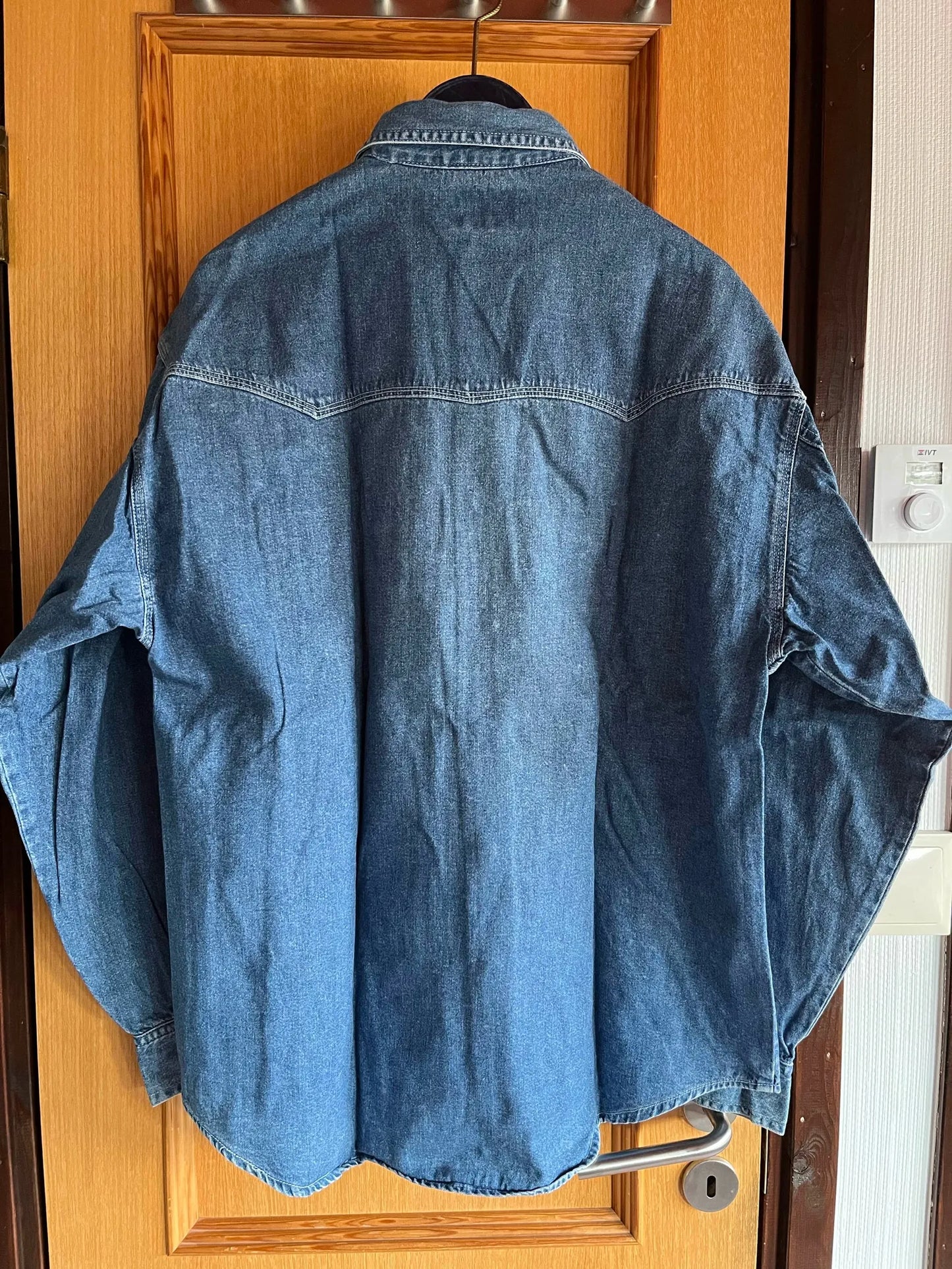 Plaza Style western Oversized-skjorta NWOT