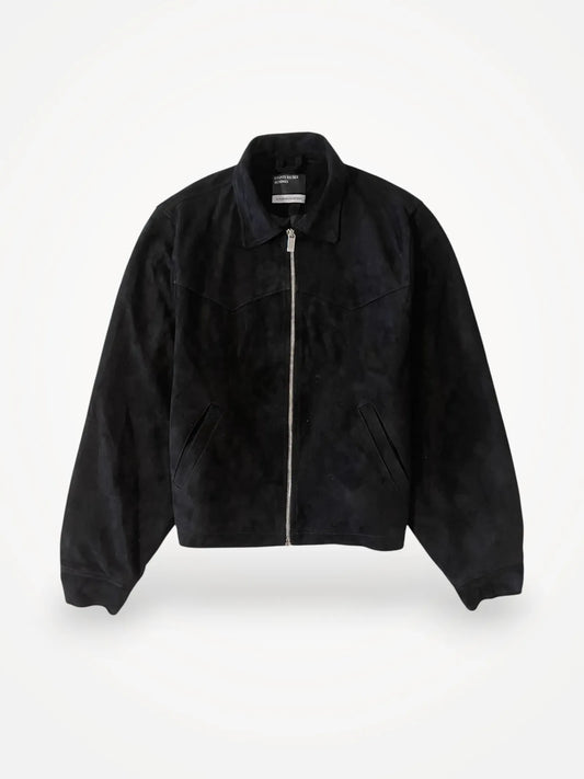 Enfants Riches Deprimes Fw23 Black Signature Western Leather-skinnjacka NWOT