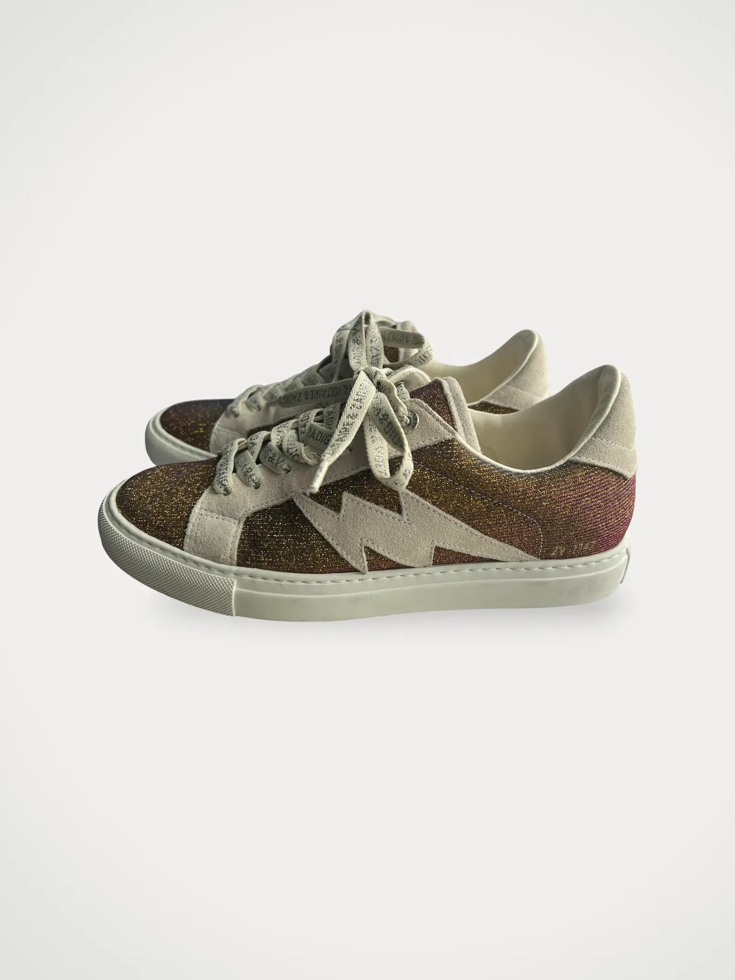 Zadig & Voltaire La Flash Trainers-skinnsneakers