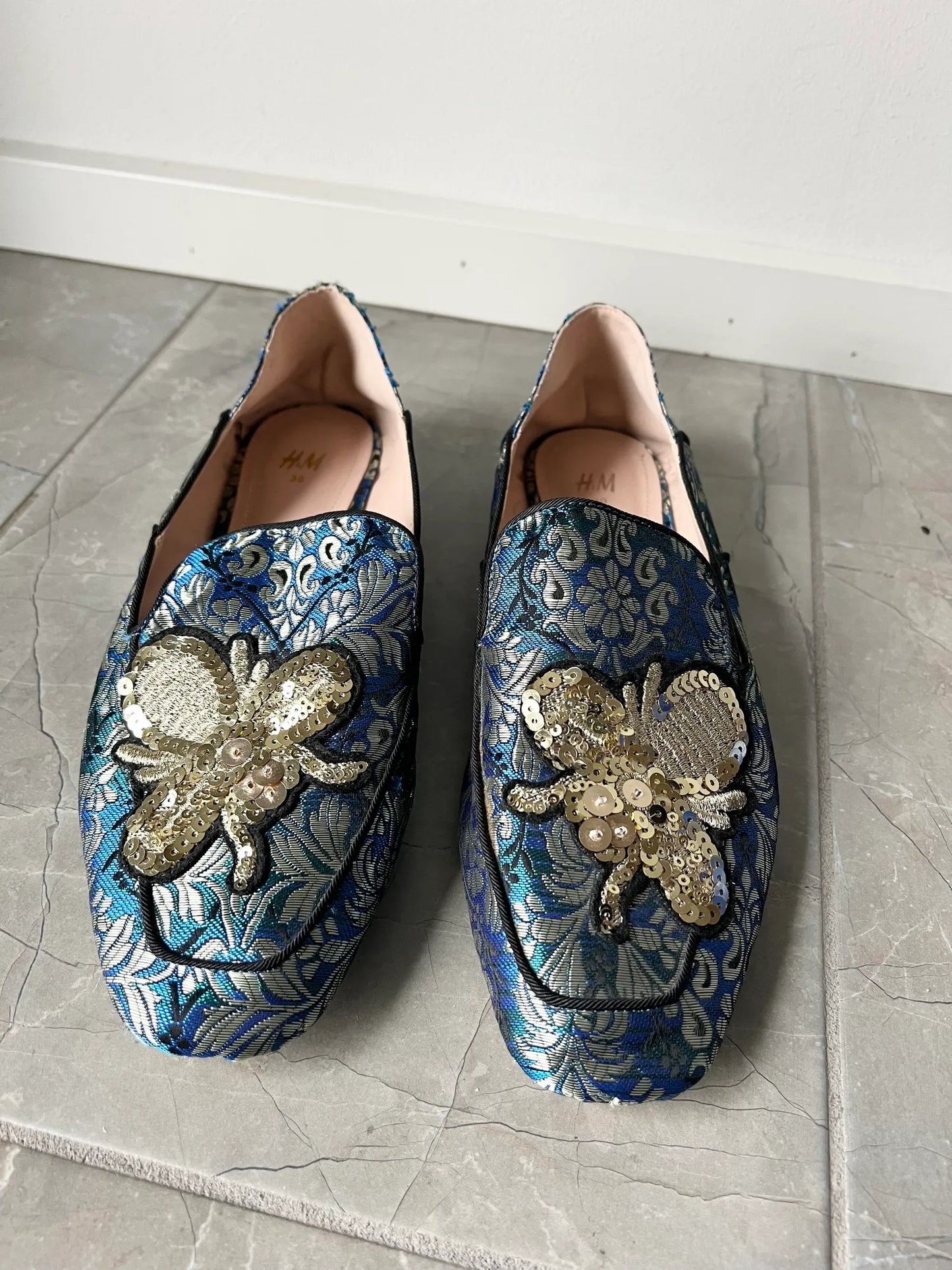 H&M-loafers NWOT