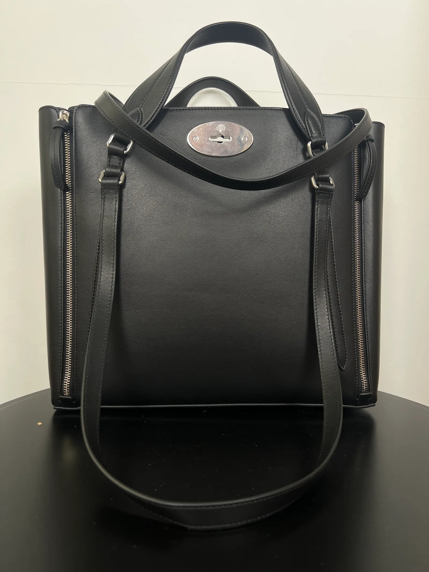 Mulberry Bayswater Zip Tote-skinnhandväska NWT