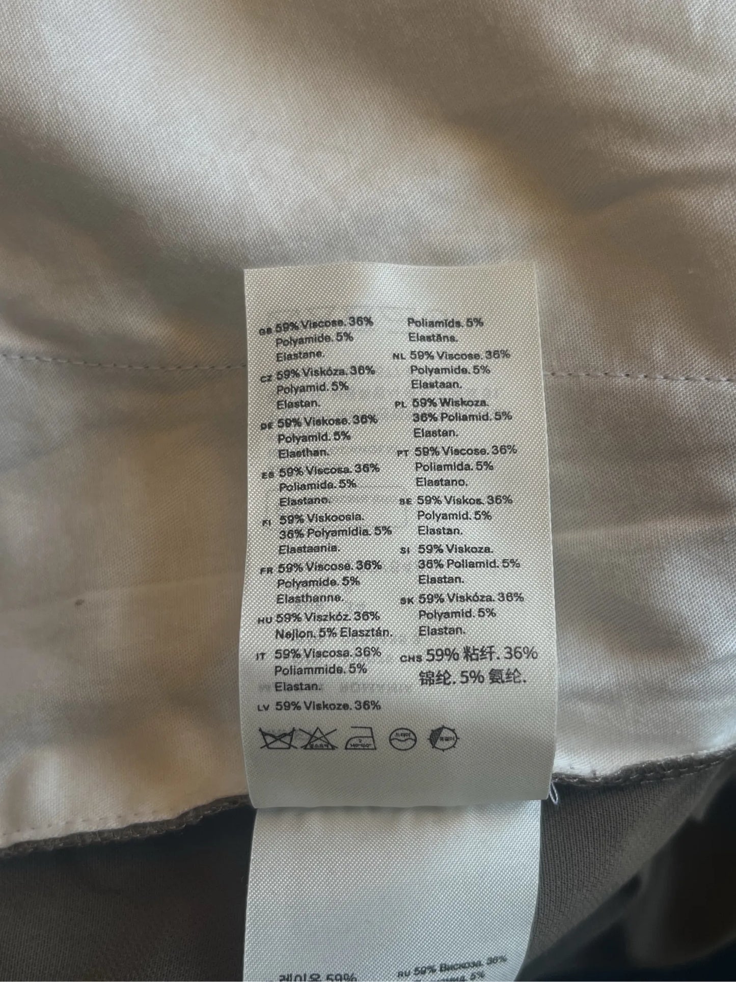 Arket Tapered Suit Trousers