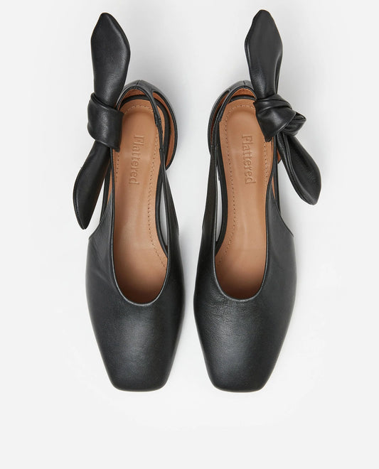 Flattered Nancy ballet flat-skinnsandaler NWOT