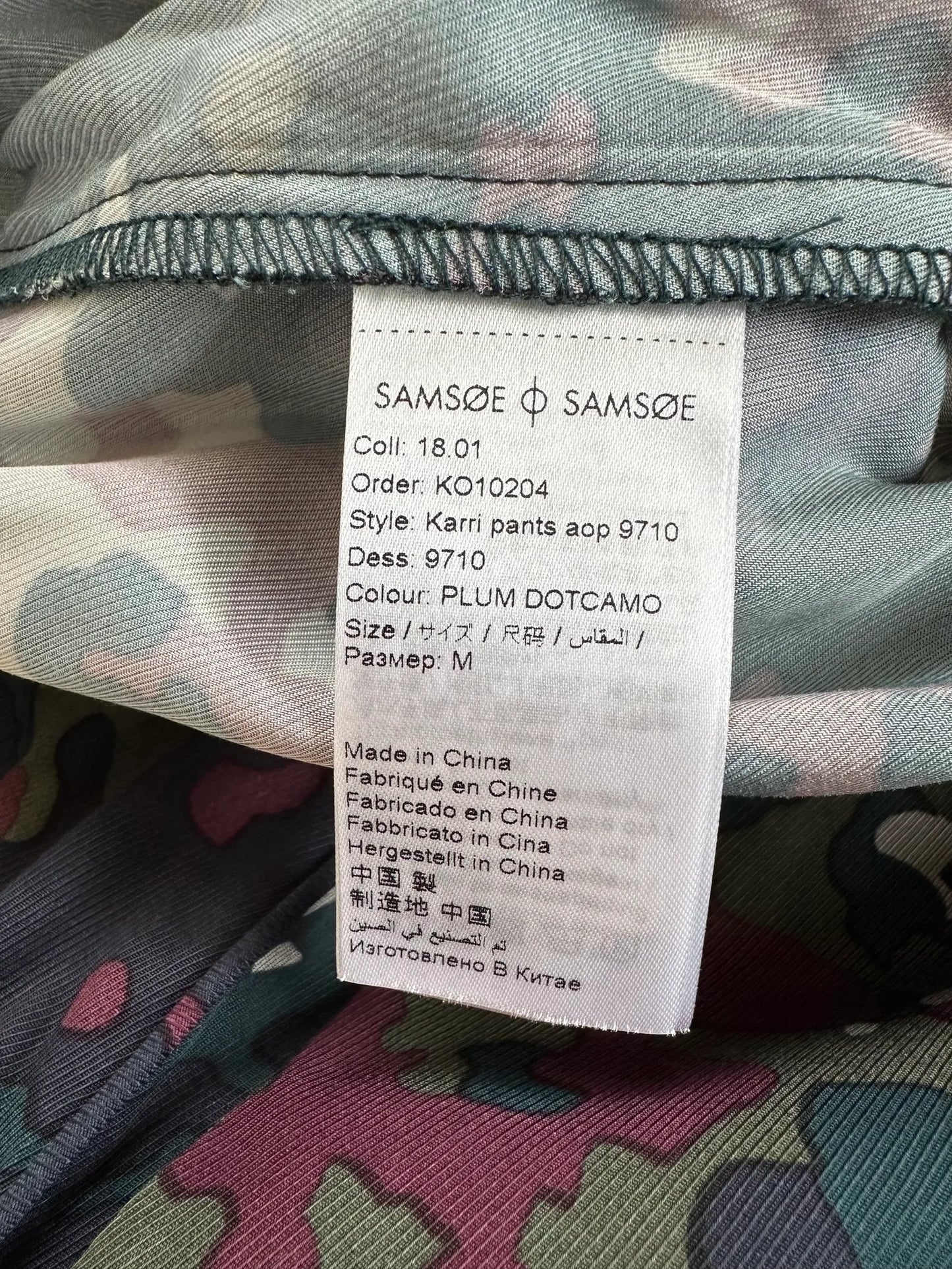 Samsøe Samsøe Karri Aop 9710-byxor NWT