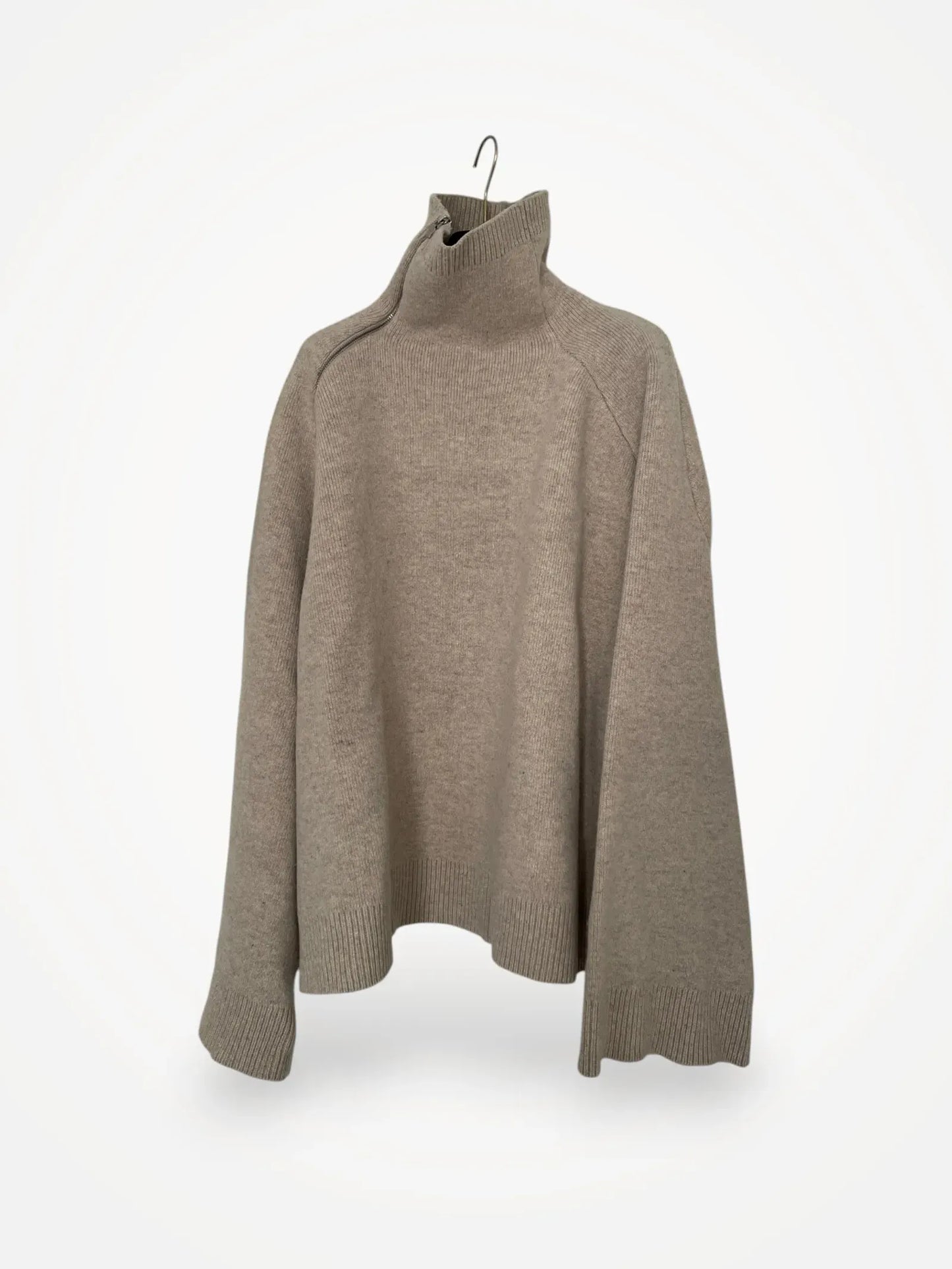 Toteme Double-sided Yak Knit Turtleneck