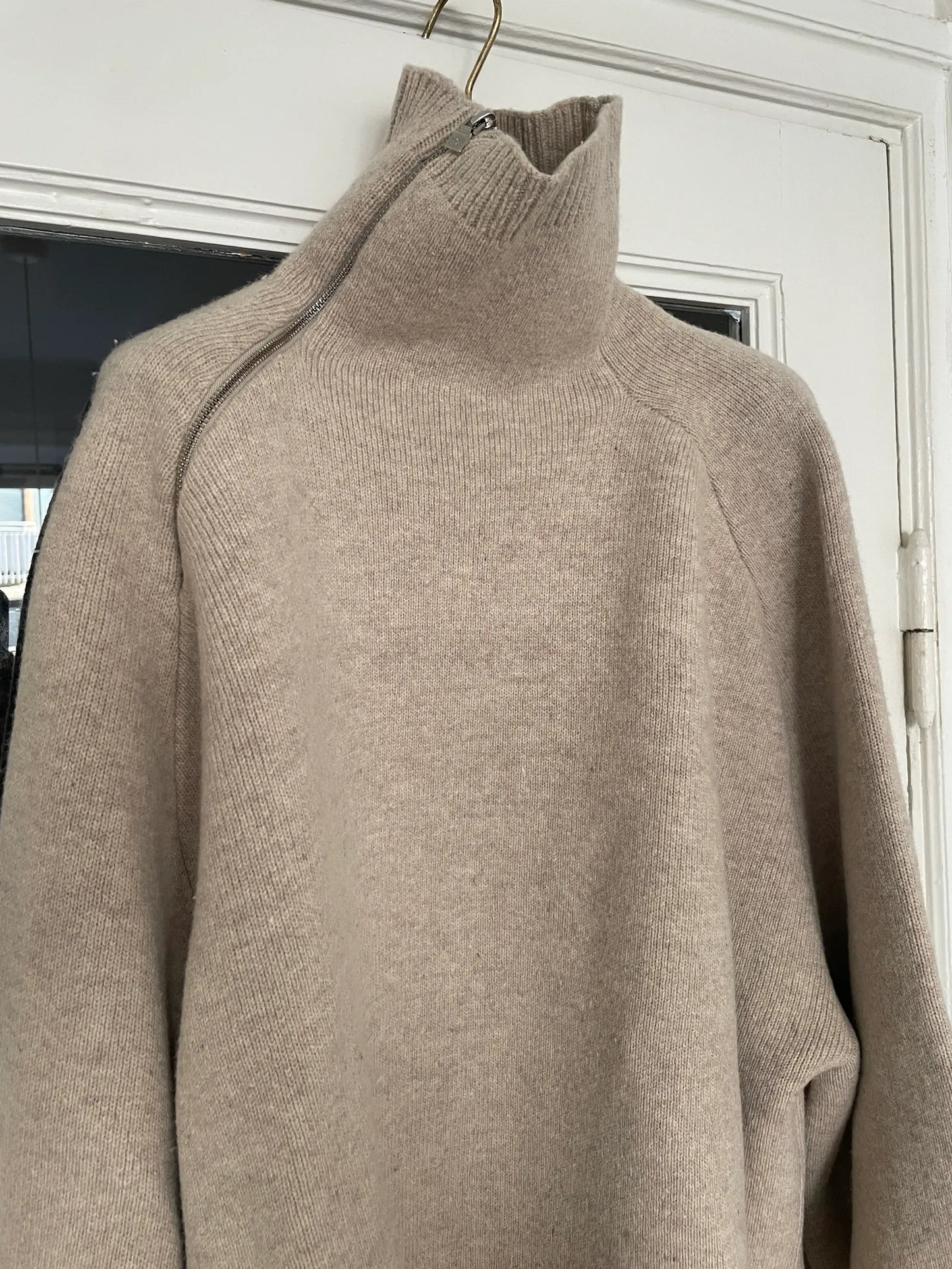 Toteme Double-sided Yak Knit Turtleneck