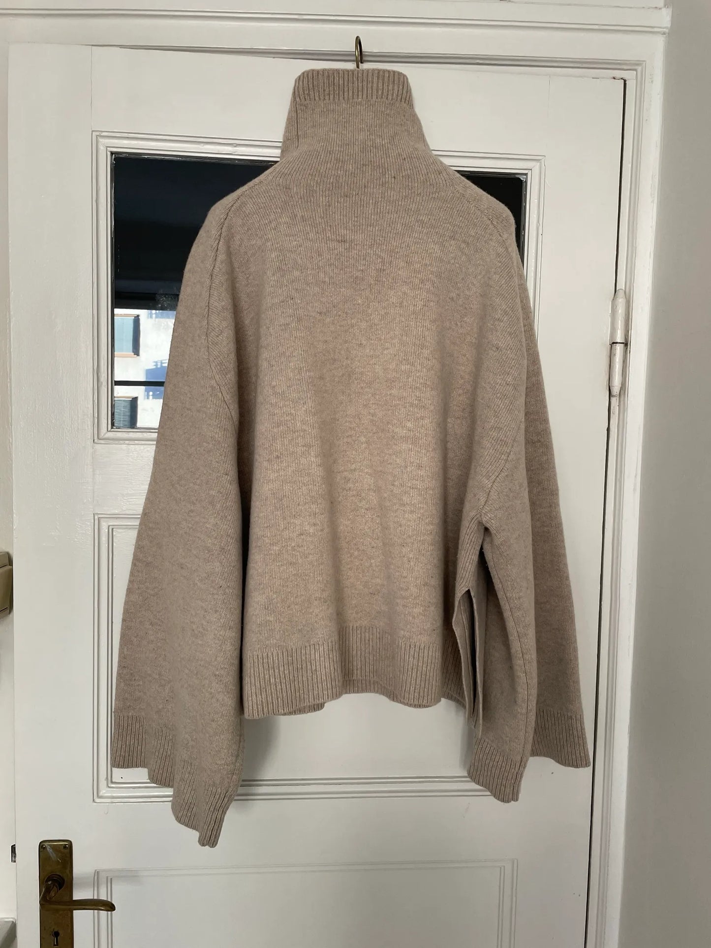 Toteme Double-sided Yak Knit Turtleneck