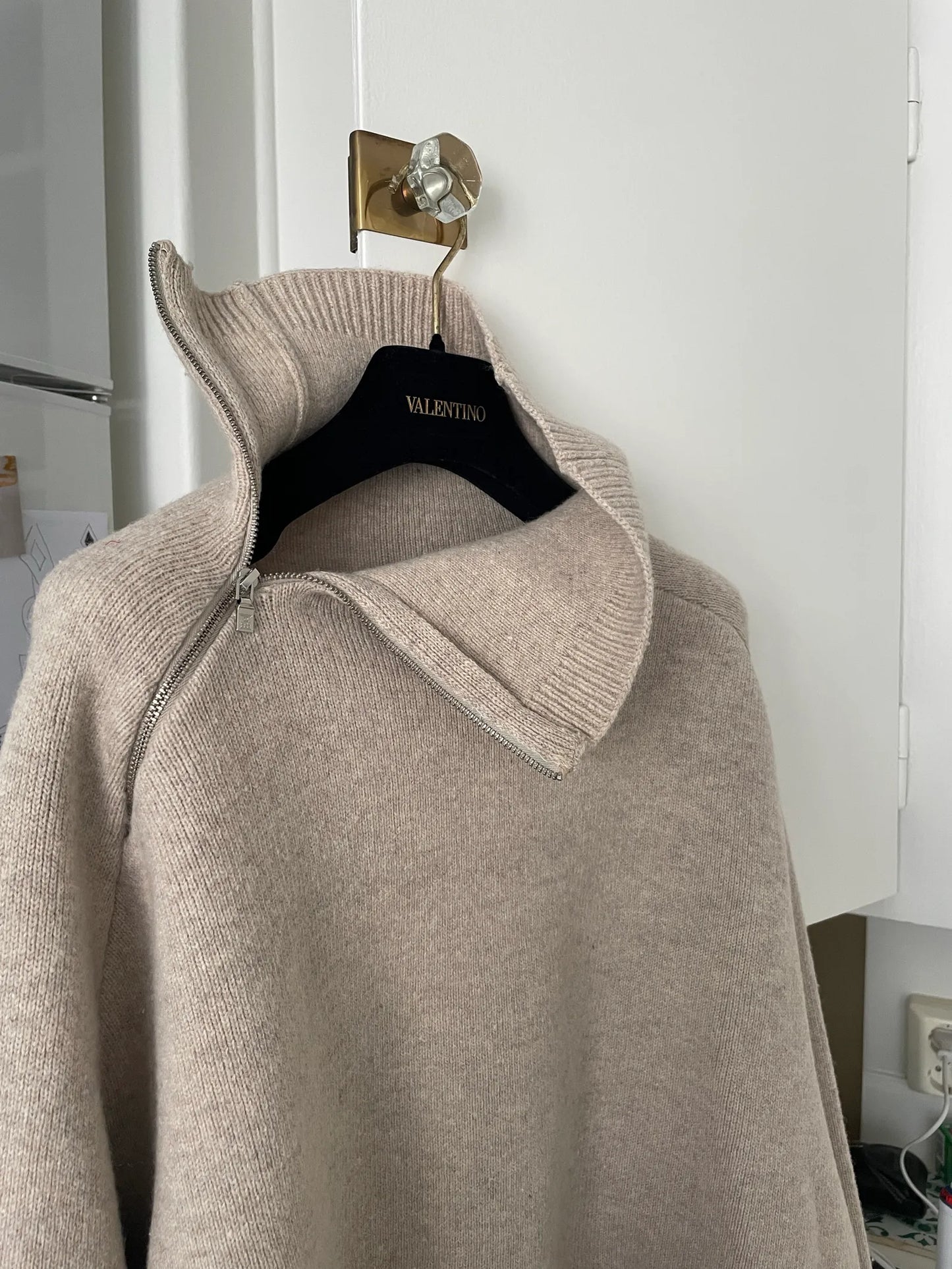 Toteme Double-sided Yak Knit Turtleneck