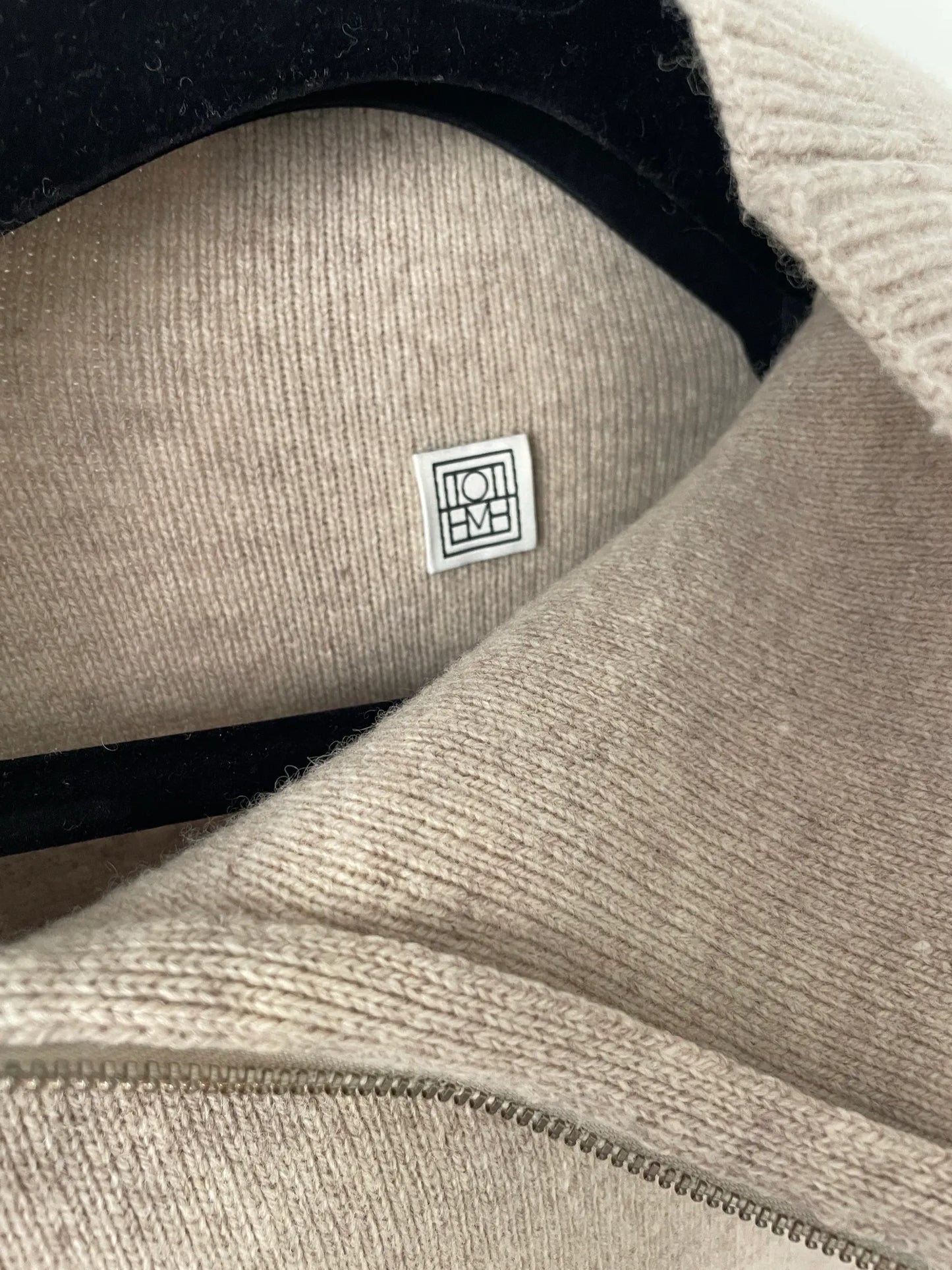 Toteme Double-sided Yak Knit Turtleneck