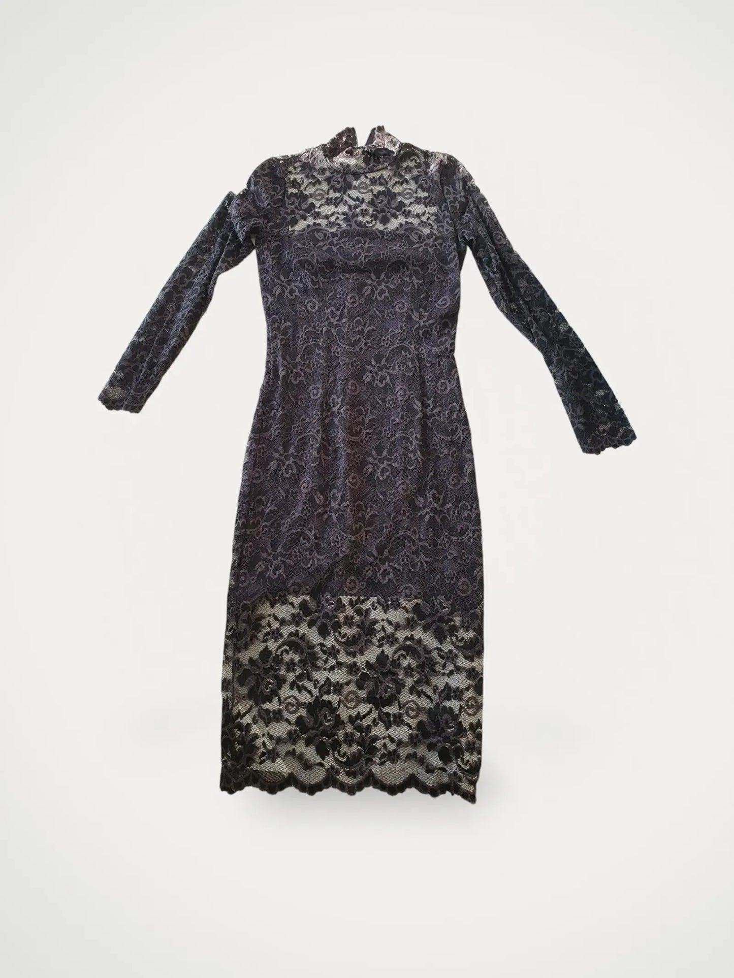 Ganni Flynn Lace-klänning NWOT