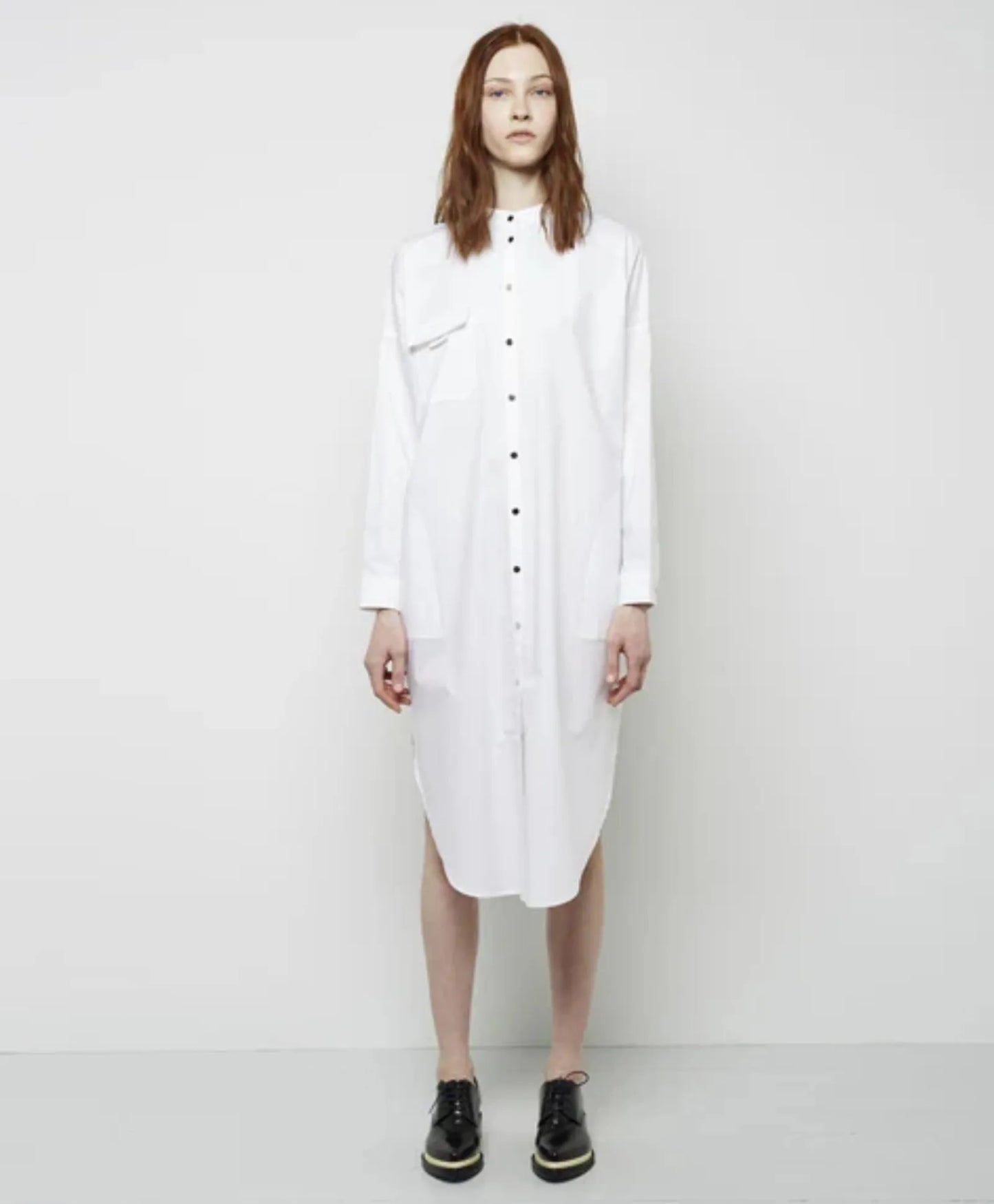 Acne Studios Leavy Poplin Ss14-klänning