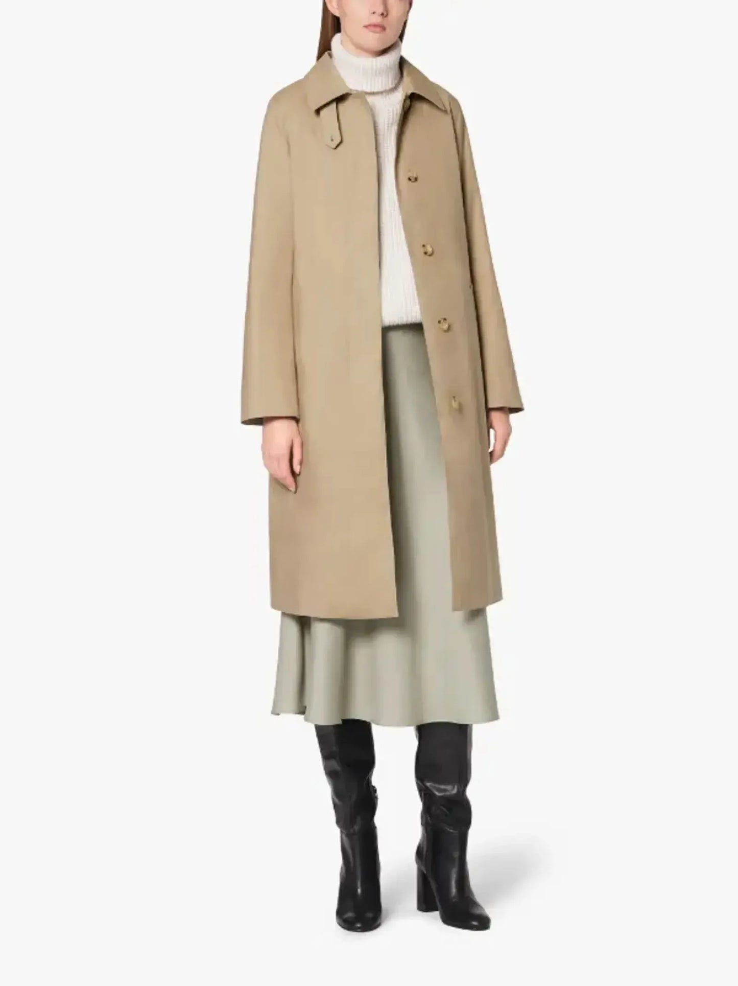 Mackintosh Dunkeld Fawn Raintec Trenchcoat
