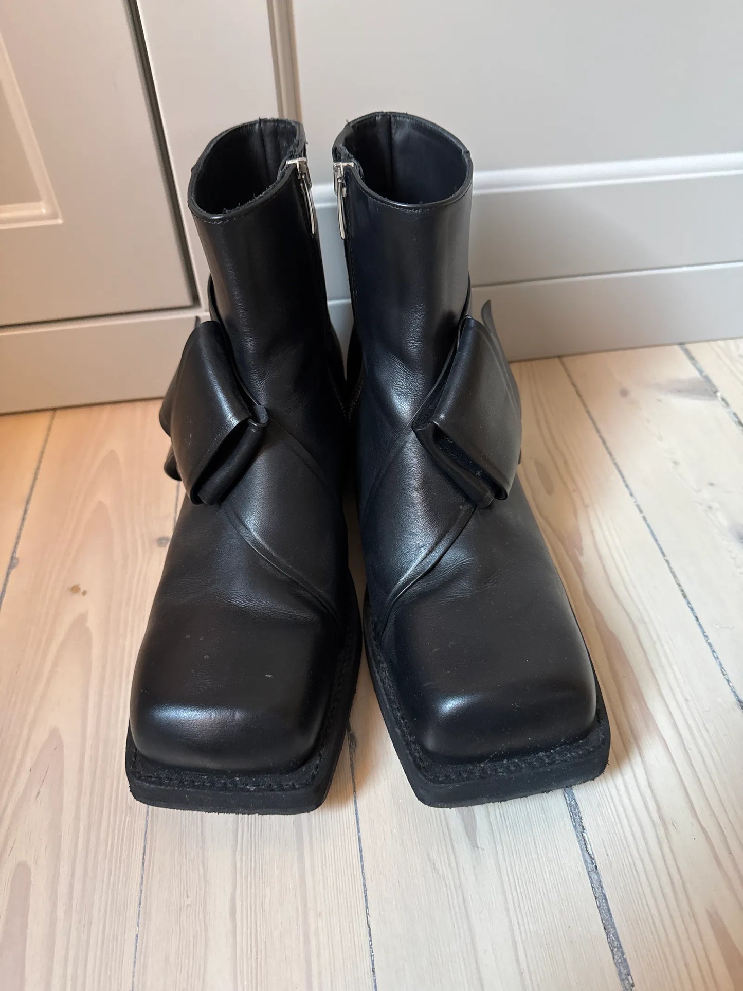 Acne Studios Musubi Leather-skinnboots