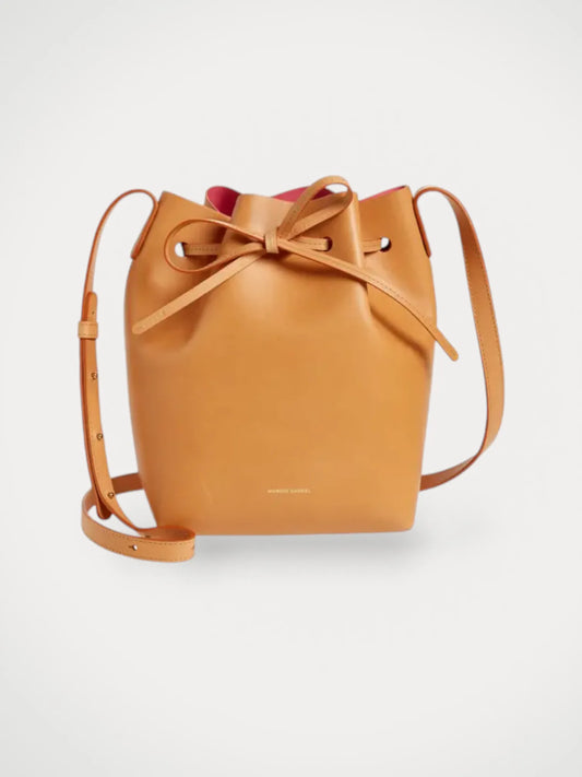 Mansur Gavriel Bucket-skinnaxelremsväska NWOT