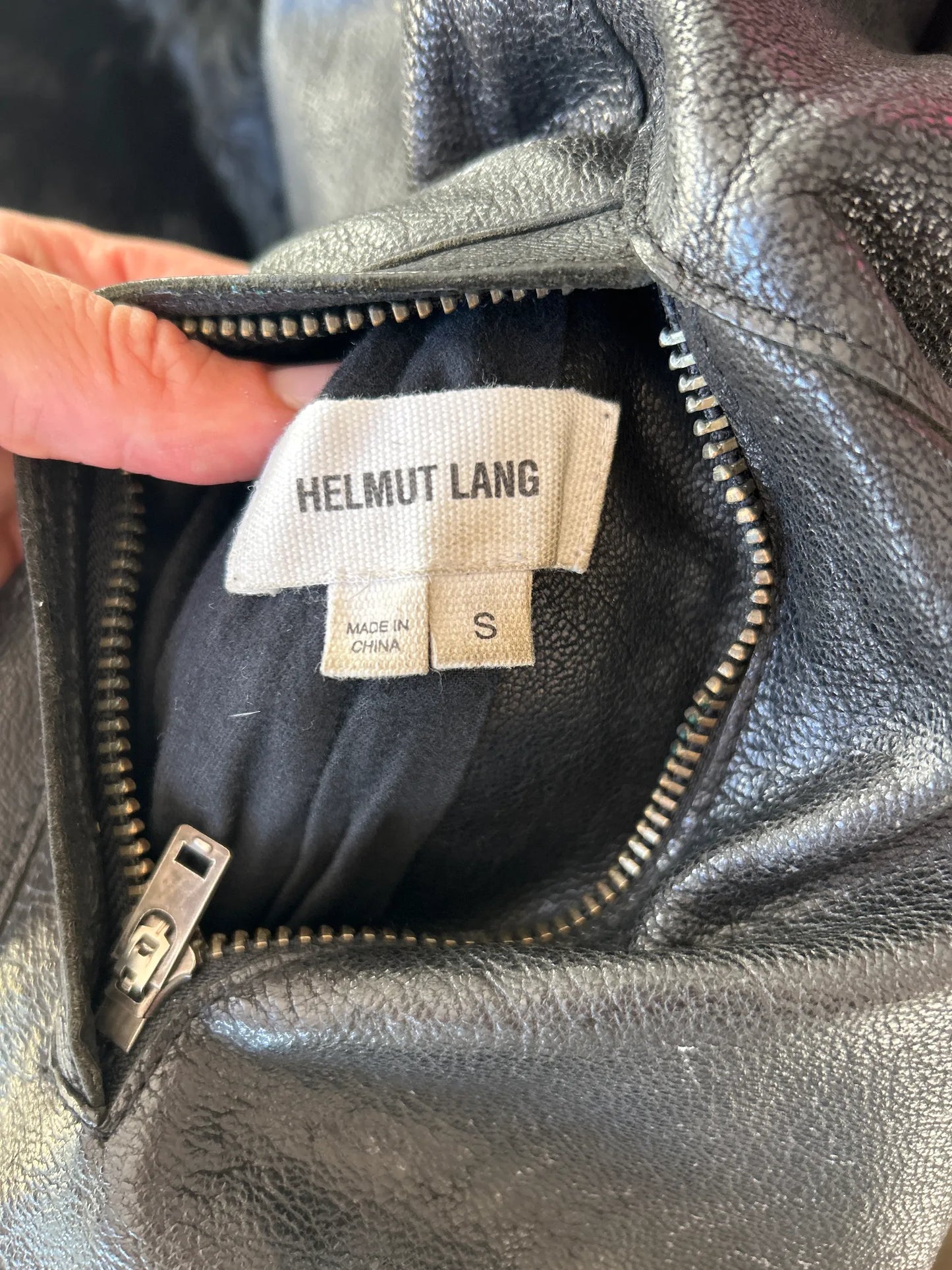 Helmut Lang Leather jacket