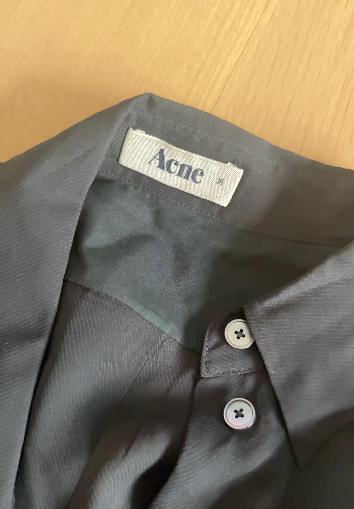 Acne Studios Pollock Twill Aw/11 Shirt