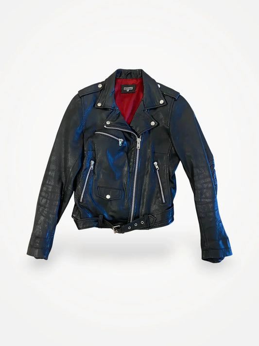 Bikermodell Leather jacket
