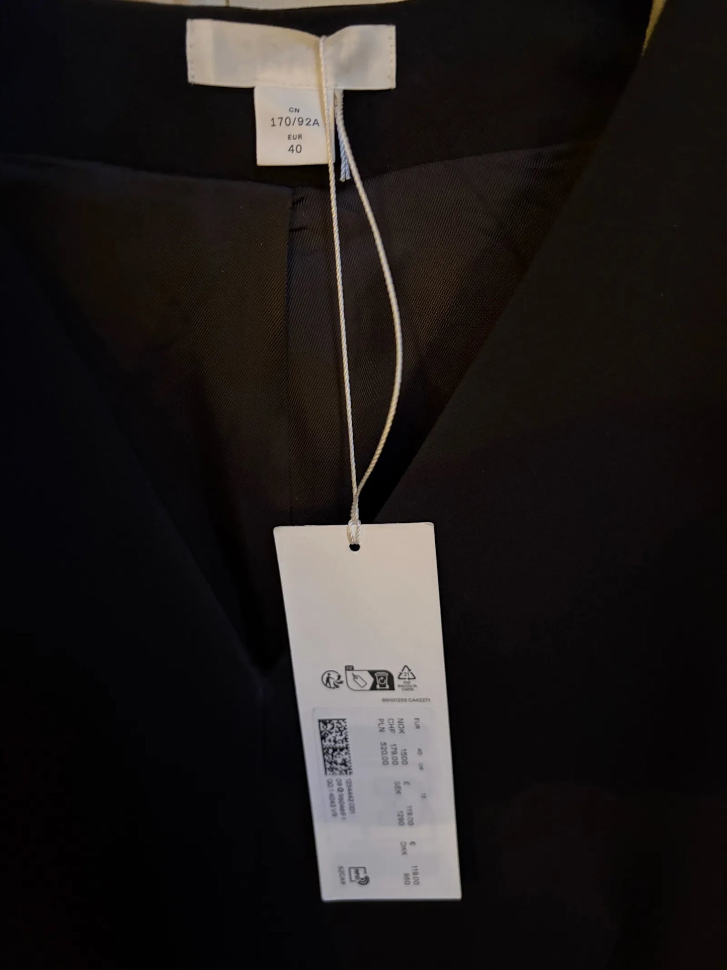 Arket V-ringad Kavajtopp Blazer