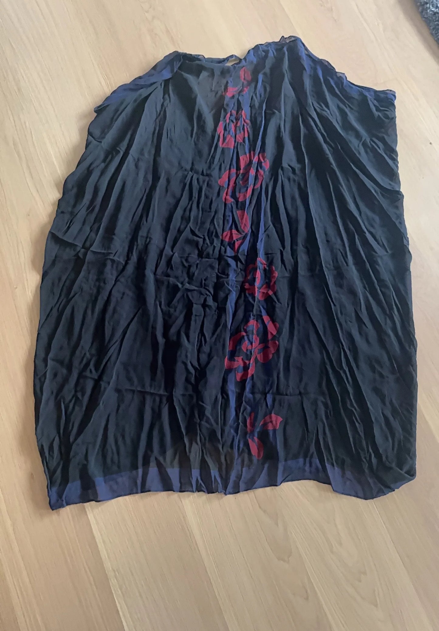 Rodebjer Agave Flower-sidenkaftan