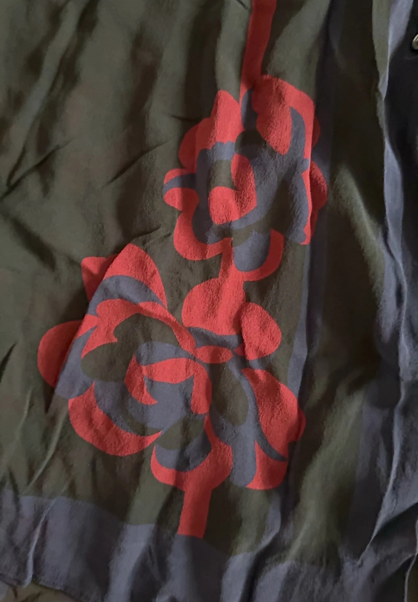 Rodebjer Agave Flower-sidenkaftan