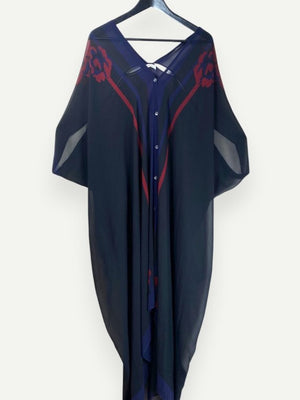 Rodebjer Agave Flower-sidenkaftan