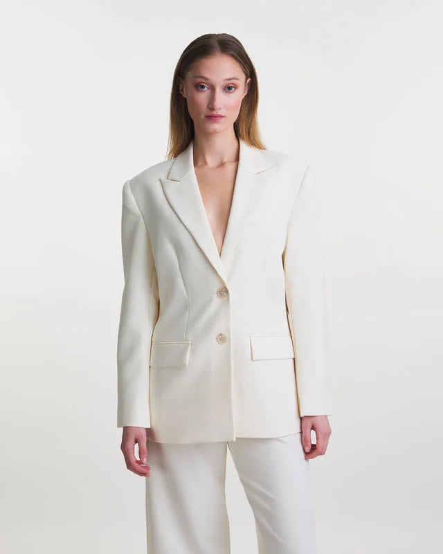 Wakakuu Hazel Creme Blazer