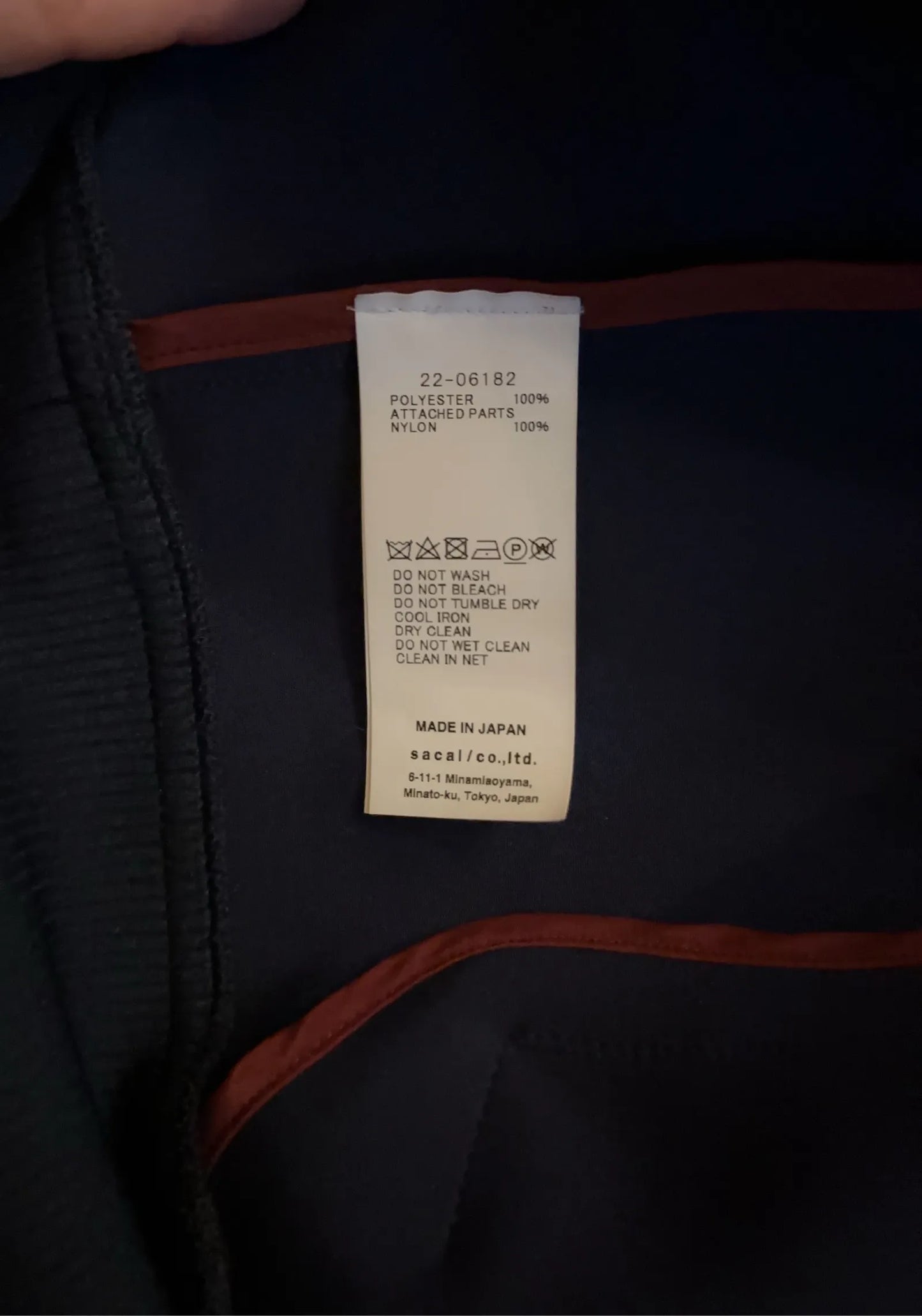 Sacai 22-06182-jacka