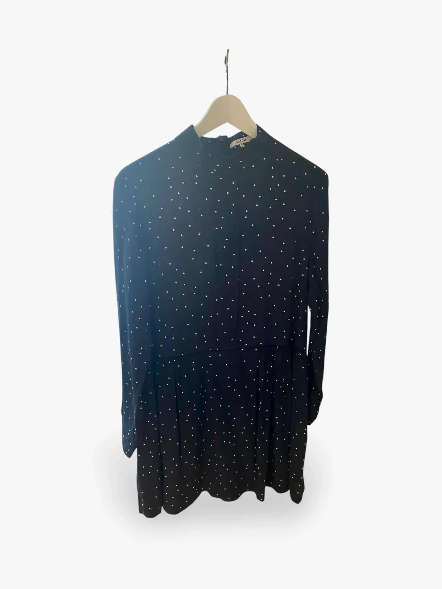 Ganni Rosemont Crepe Dress