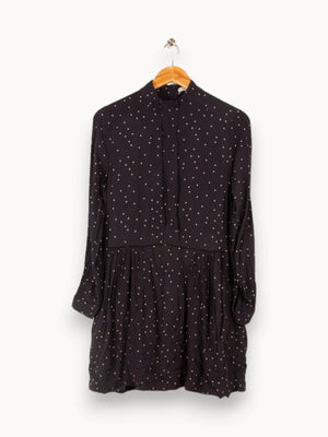 Ganni Rosemont Crepe Dress