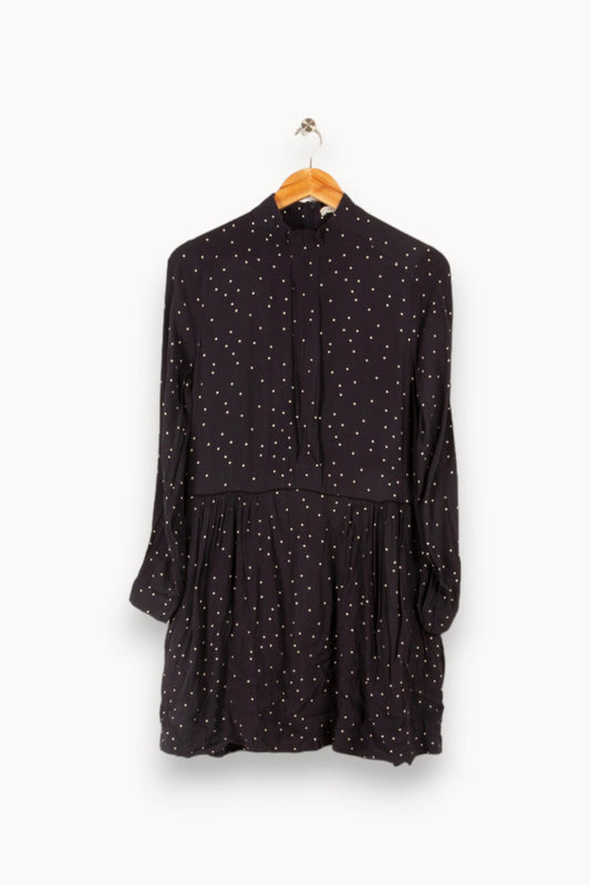 Ganni Rosemont Crepe Dress