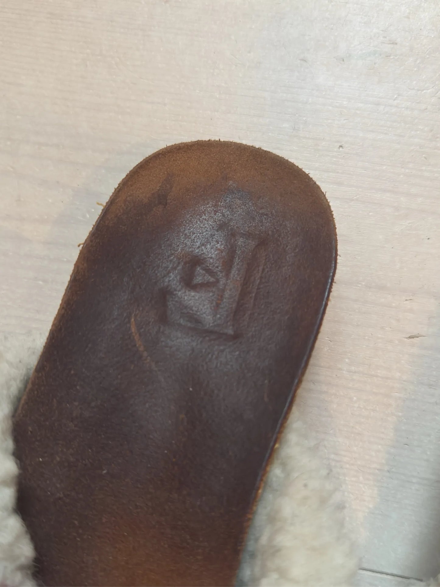 Flattered Lou Teddy Creme Sandals