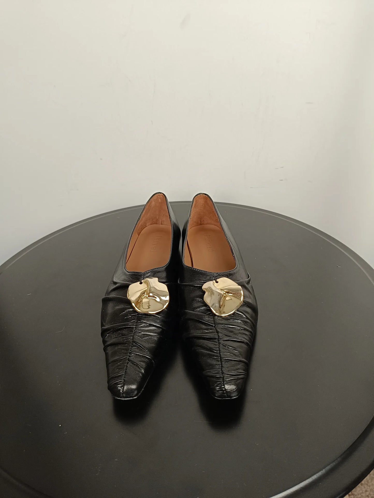 Flattered Florence Black Ballet flats