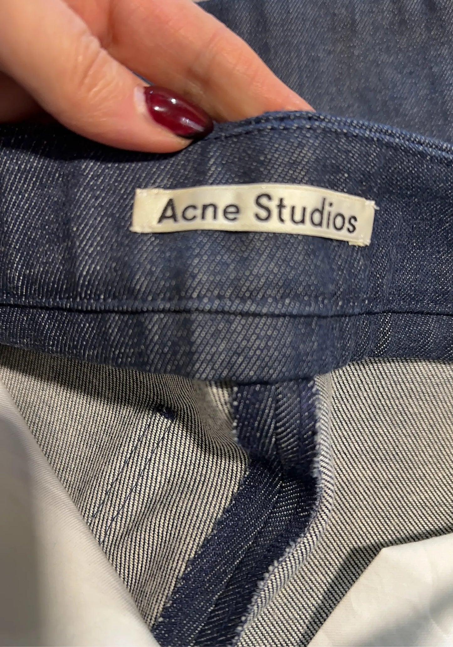 Acne Studios Sayer Denim Trousers