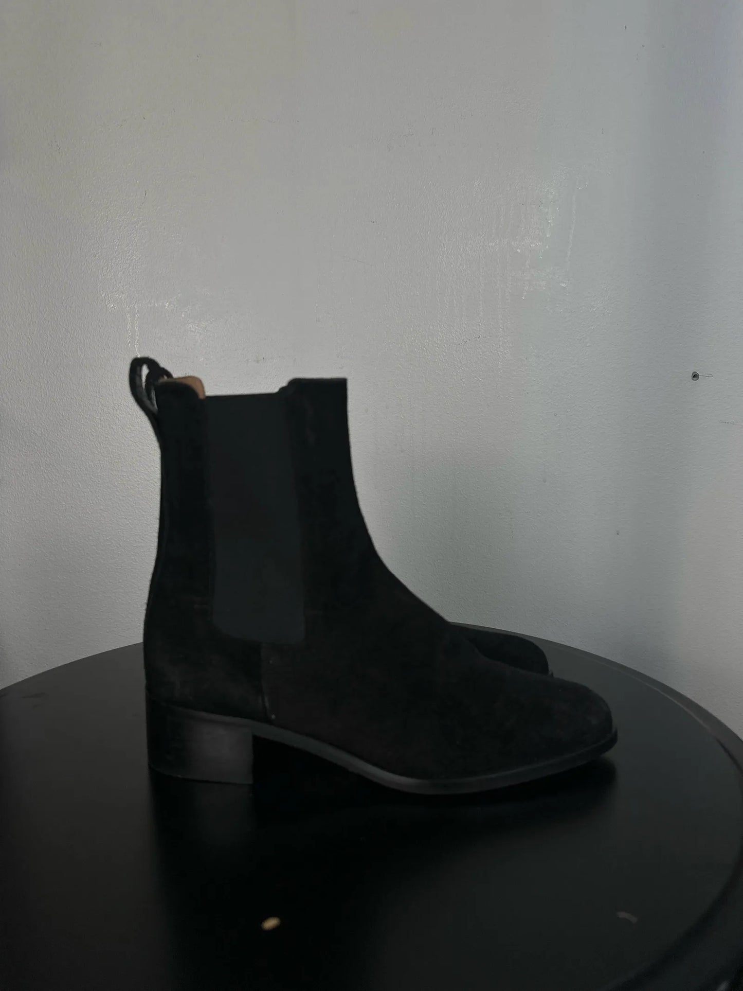 Flattered Lucile Suede Black Boots
