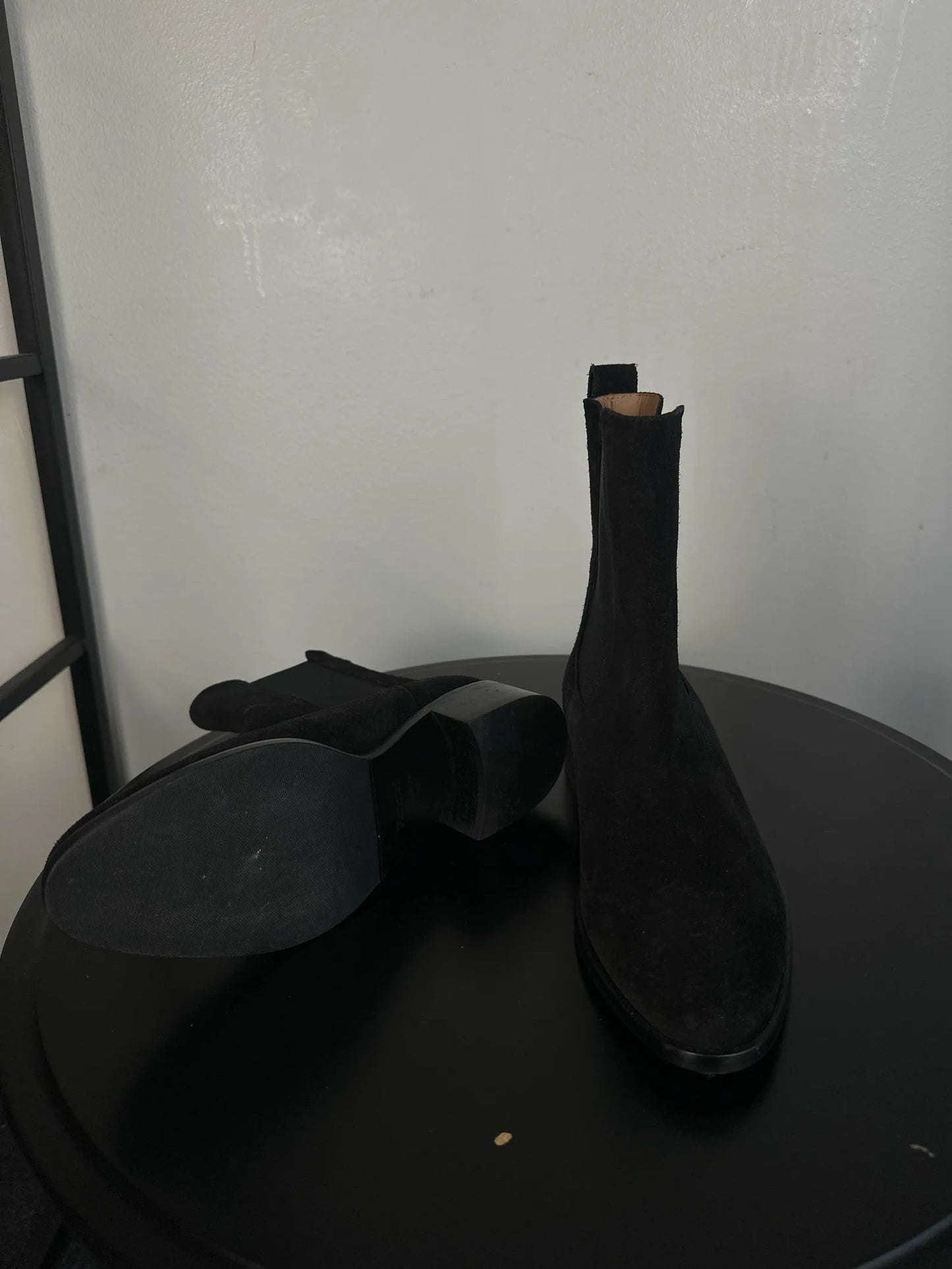 Flattered Lucile Suede Black Boots