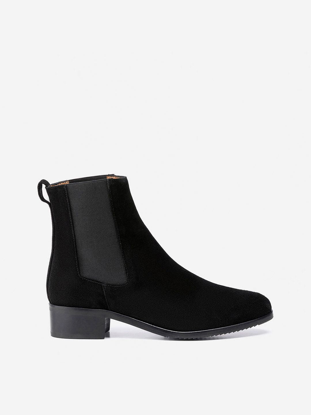 Flattered Lucile Suede Black Boots