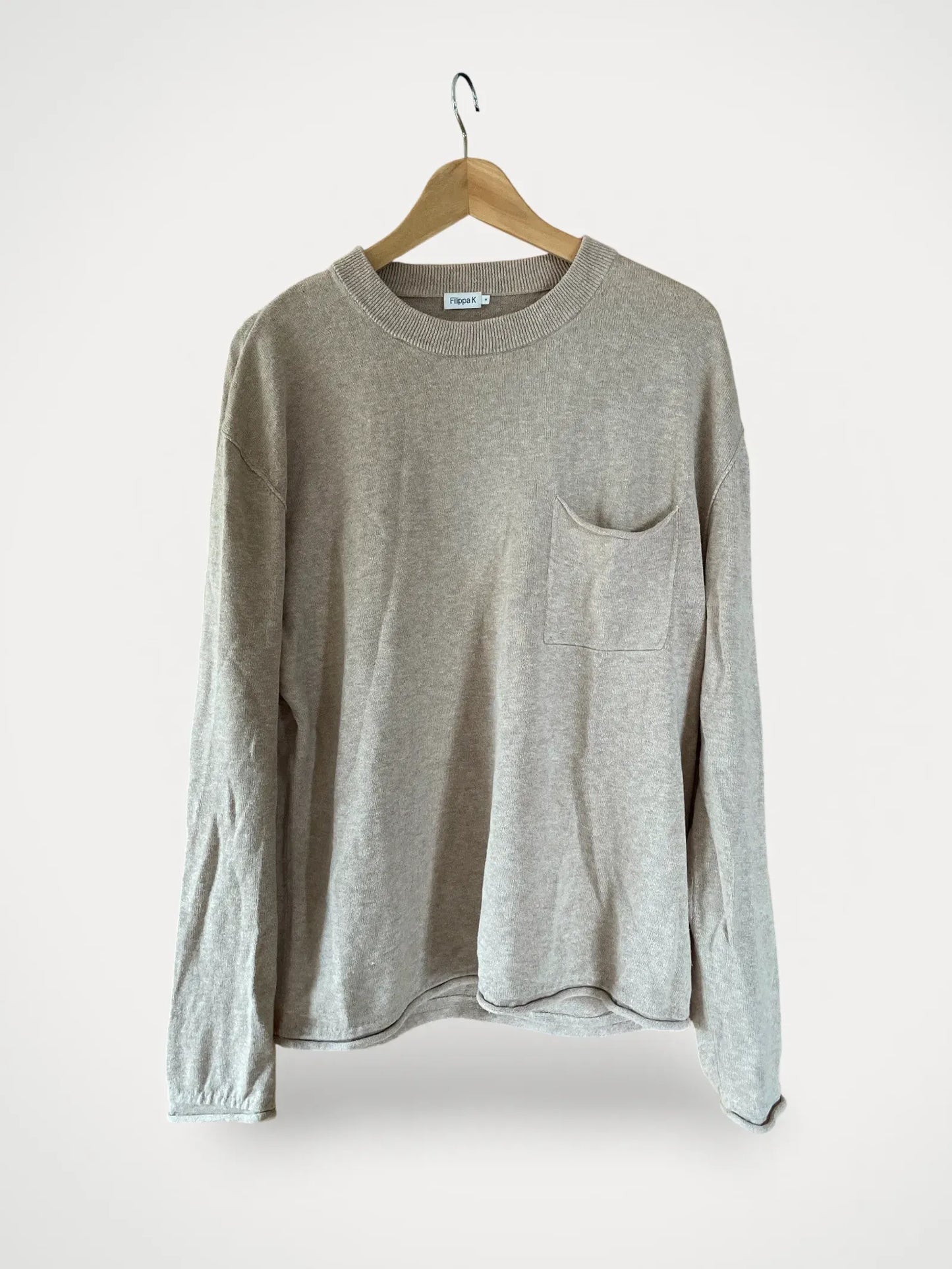 Filippa K Cotton Linen Light Knit-tröja