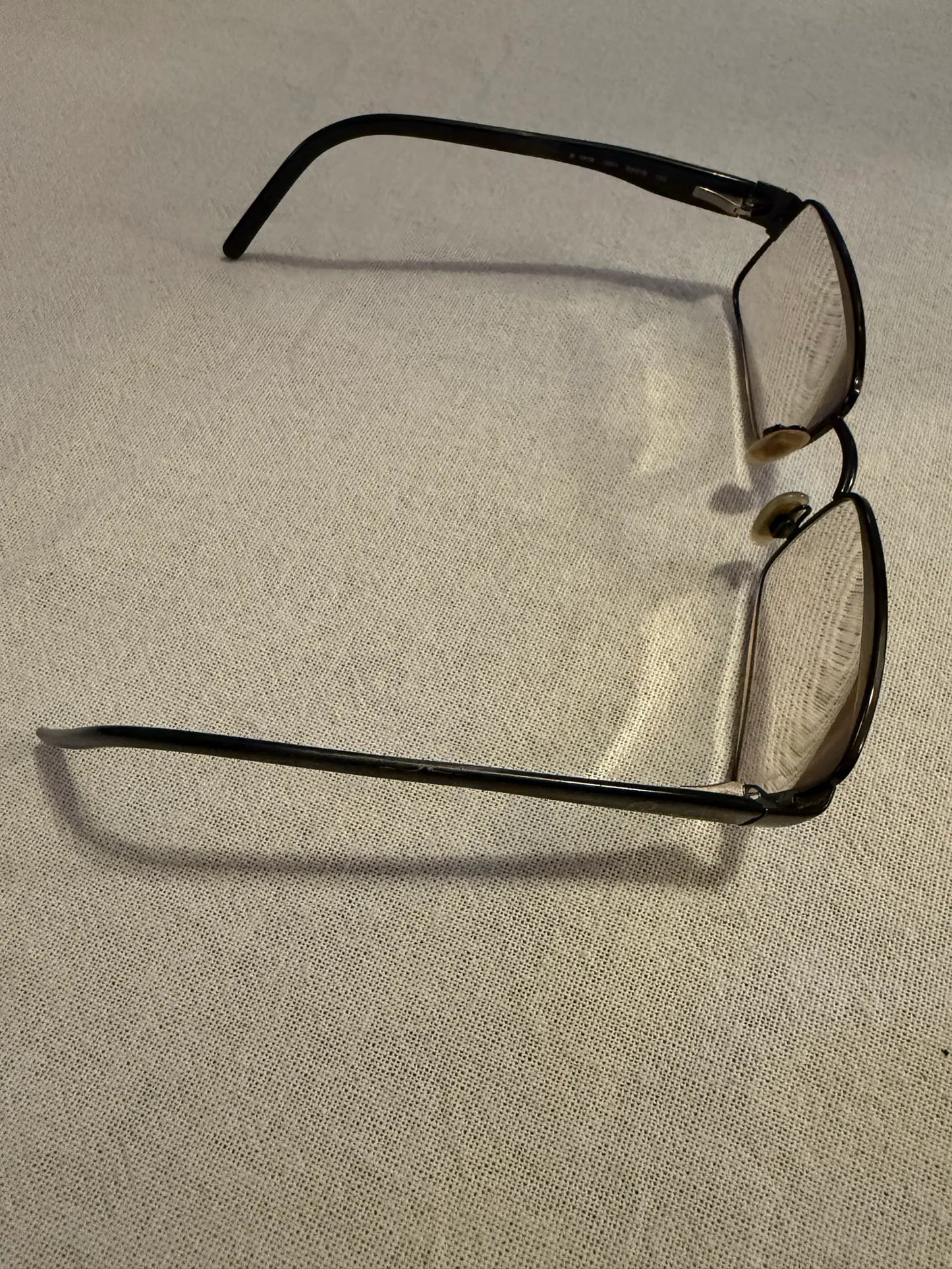Burberry Be1016 1001 Shiny Black Rectangle Glasses Glasses