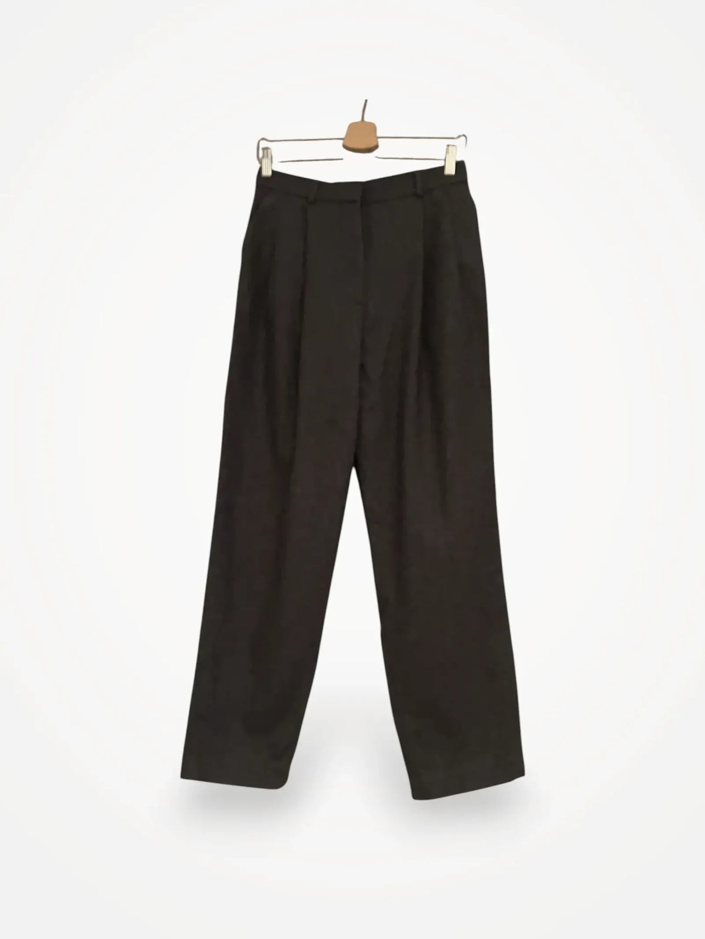 Toteme Double-pleat Tailored Suit Trousers
