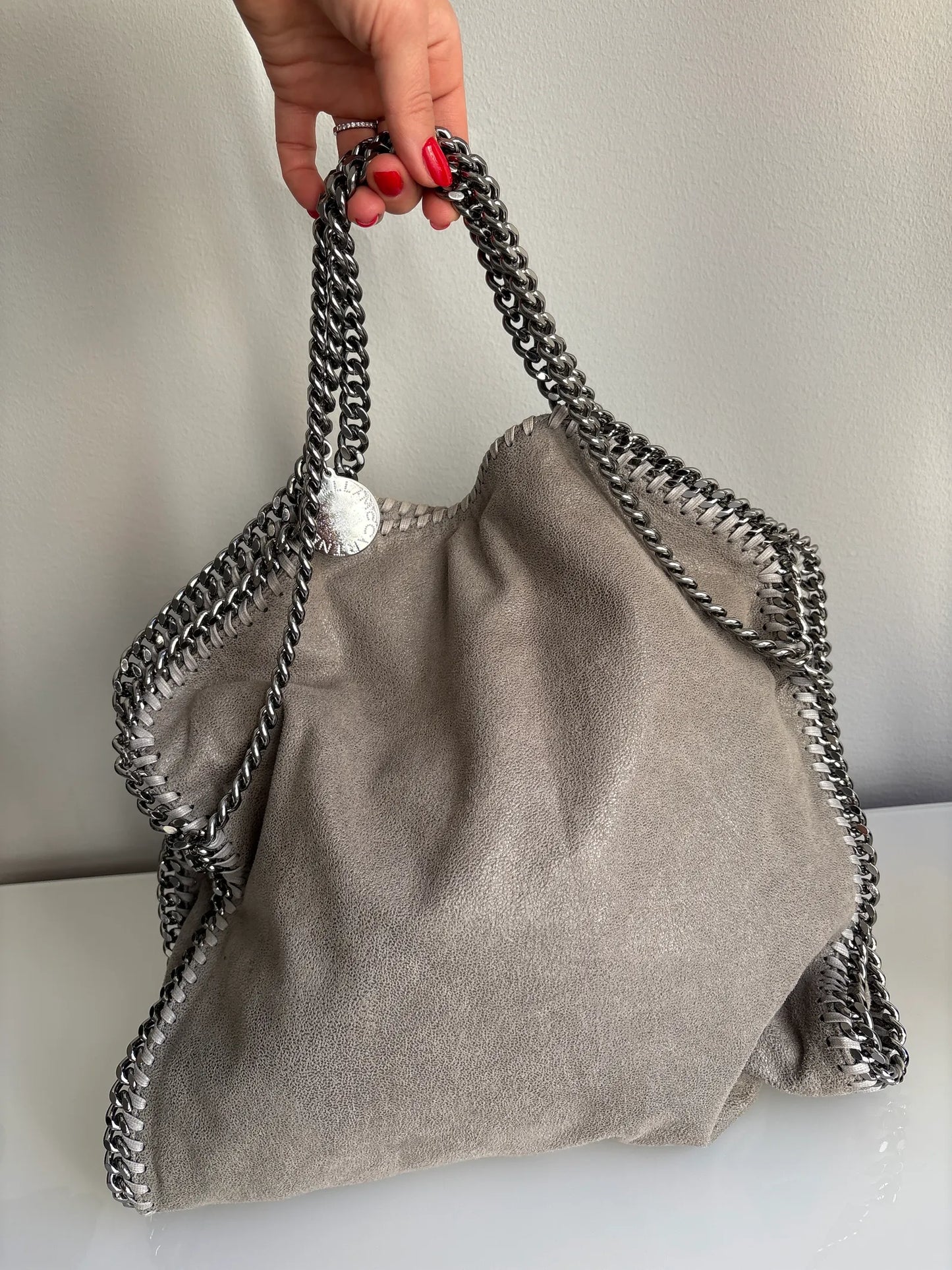 Stella Mccartney Falabella Fold-over Tote-skinnhandväska NWOT